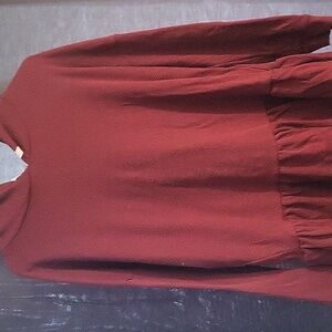 Time and true maternity shirt